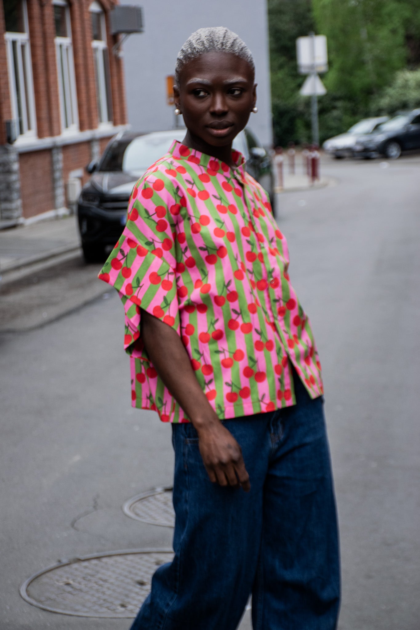 Chemisier « Cerise Enchanté »