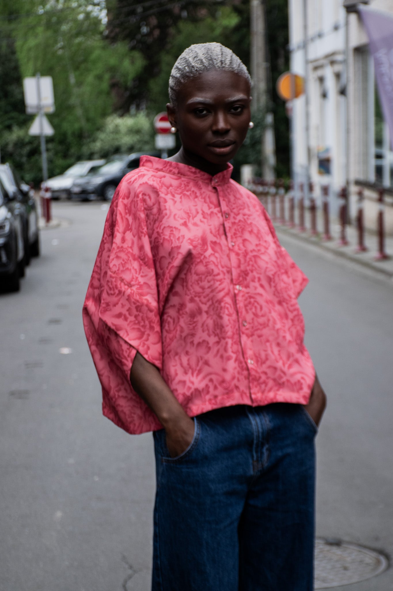 Chemisier « Mille Pétales D’Ailleurs »