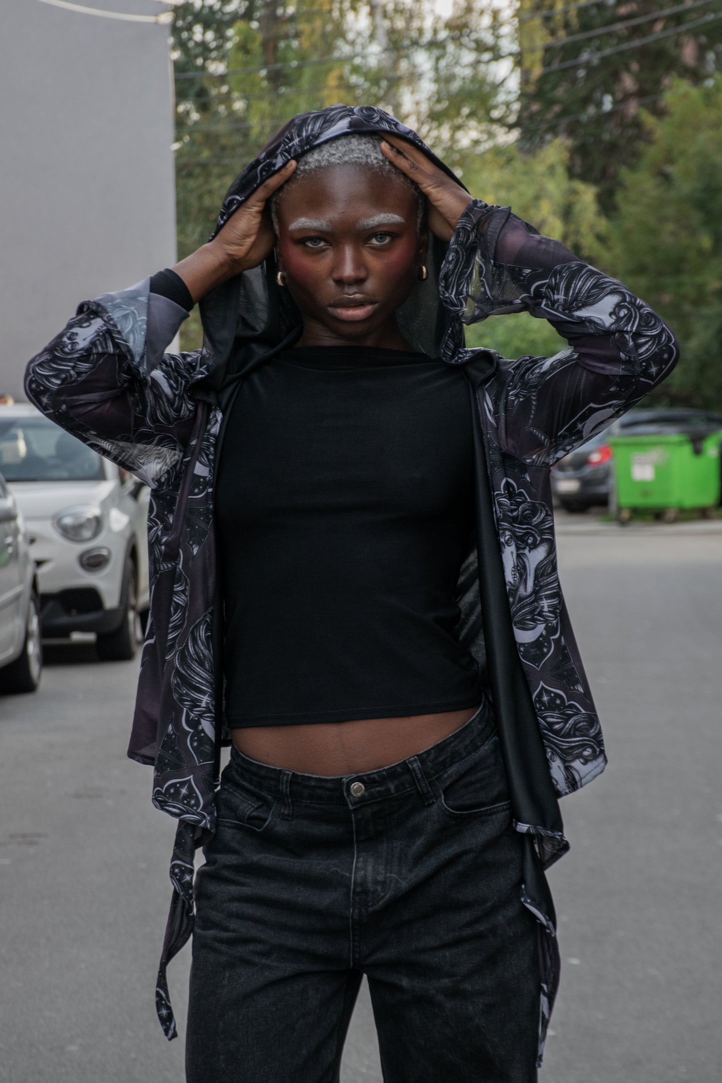 Sweat coupe coeur Neko x Alimac