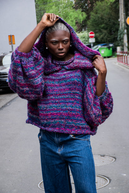 Pull Tricot « Ambre de lune »