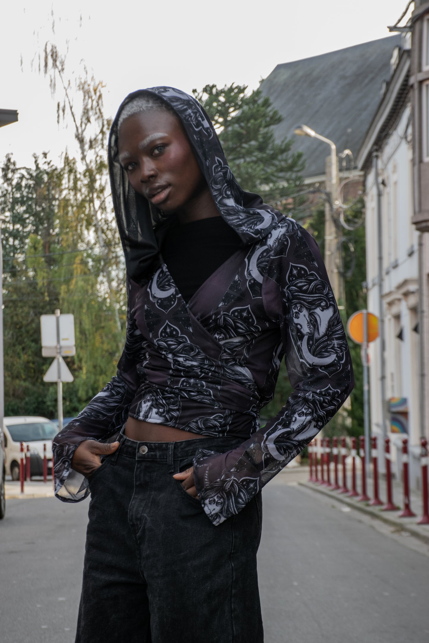 Sweat coupe coeur Neko x Alimac